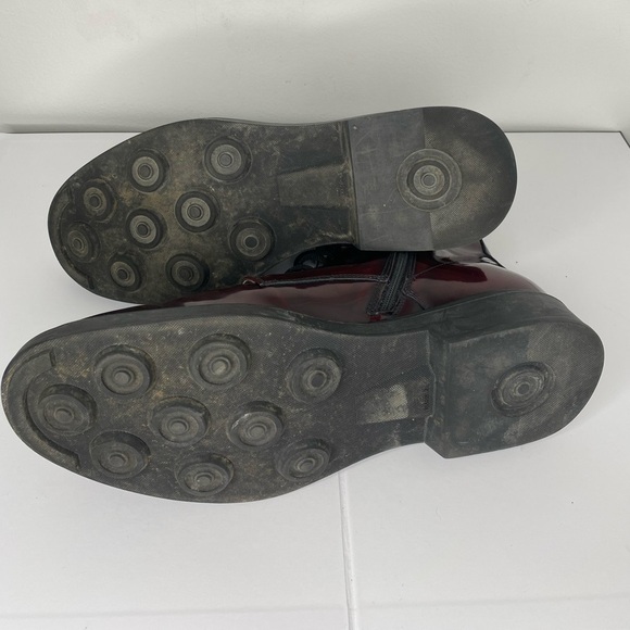 BOEMOS Men's Italian Burgundy Boots - Picture 4 of 8